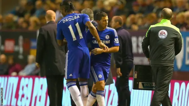 Didier Drogba makes his Chelsea return