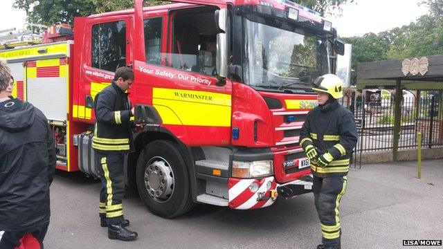 Wiltshire Fire and Rescue Service attended the incident