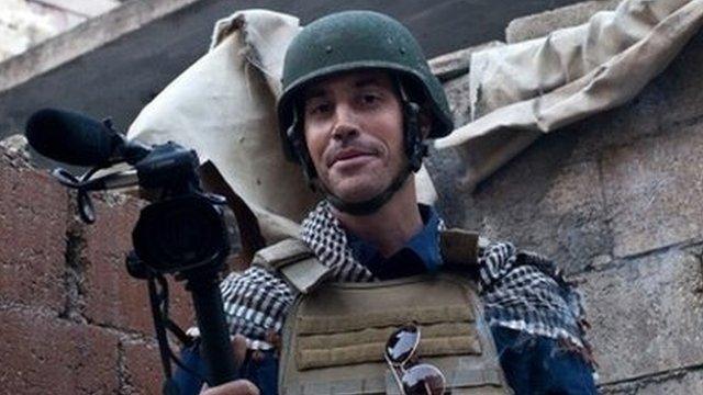 James Foley in Aleppo, Syria. Photo: 2012