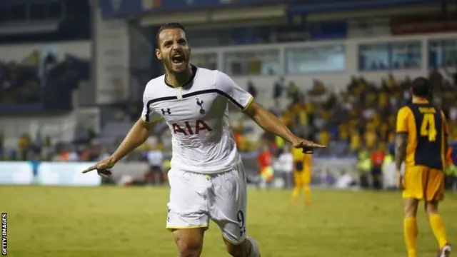 Soldado celebrates