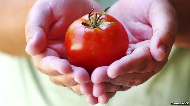 Tomatoes are rich in the anti-oxidant lycopene