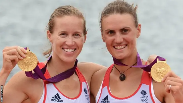 Helen Glover and Heather Stanning