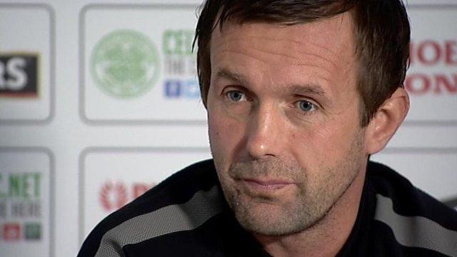 Celtic manager Ronny Deila