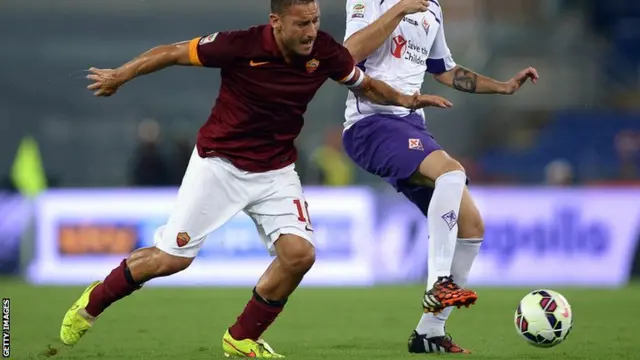 Francesco Totti of Roma