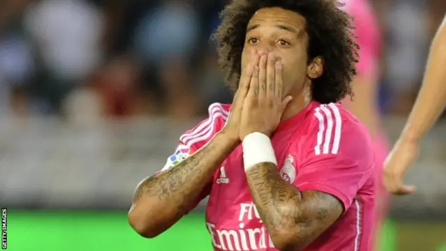 Real Madrid's Marcelo