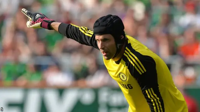 Chelsea goalkeeper Petr Cech