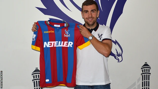 James McArthur has signed a three year contract with Palace after joining from Wigan Athletic for an undisclosed fee.