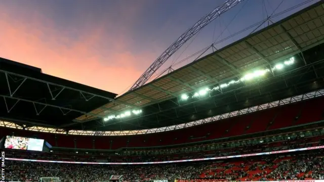 A general view of Wembley Stadium