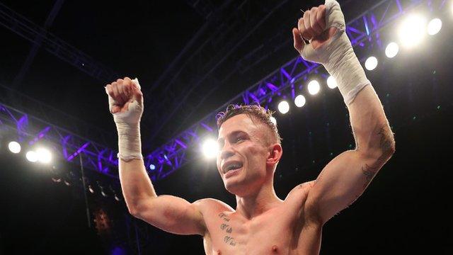 IBF super-bantamweight World Champion Carl Frampton