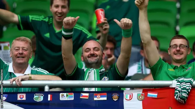 Northern Ireland fans