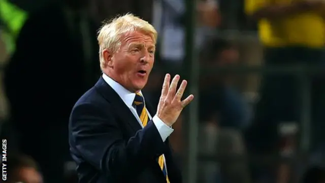 Scotland manager Gordon Strachan