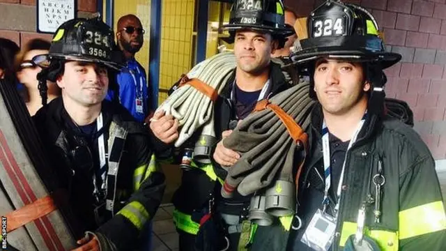 Fireman at the US Open