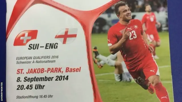 Switzerland v England (19:45 BST)