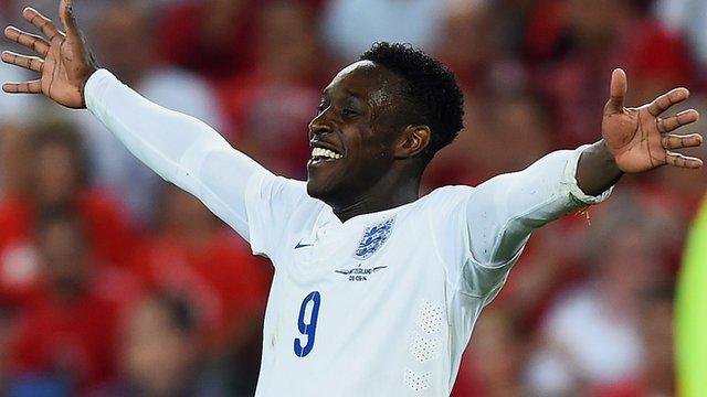 England's Danny Welbeck