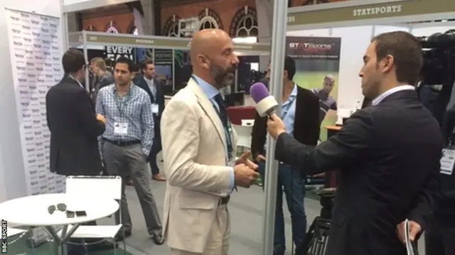 Gianluca Vialli at Soccerex