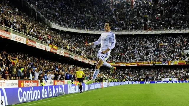 Real Madrid's Gareth Bale