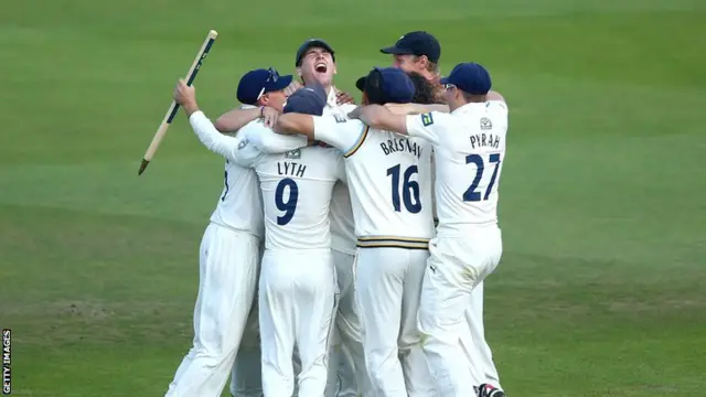 Yorkshire celebrate