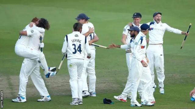 Yorkshire celebrate