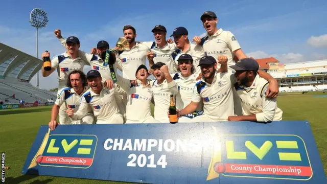 Yorkshire celebrate