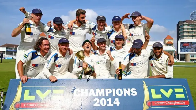 Yorkshire celebrate