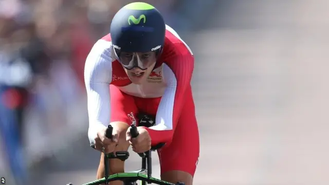 Alex Dowsett wins gold at the Commonwealth Games