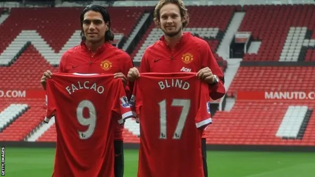 Daley Blind and Falcao