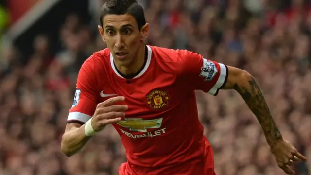 Manchester United striker Angel Di Maria