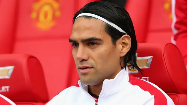 Manchester United striker Radamel Falcao