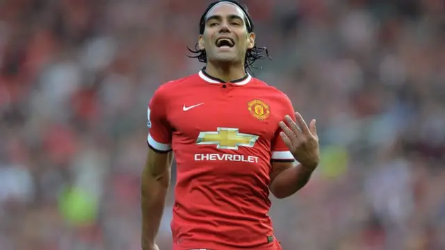 Manchester United striker Radamel Falcao