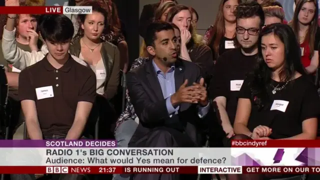 Radio 1 debate