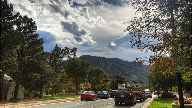 Street in Boulder, Colorado