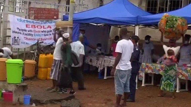 Market in Sierra Leone