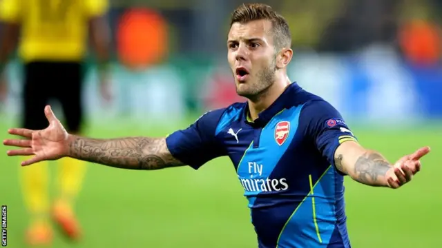 Jack Wilshere of Arsenal