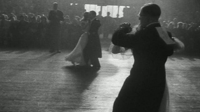 Ballroom dancing - from British Pathe footage