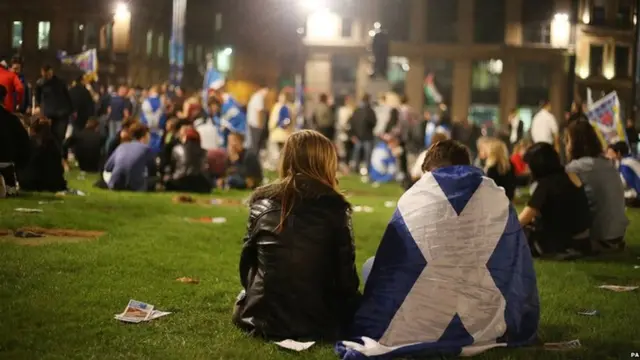 George Square reaction