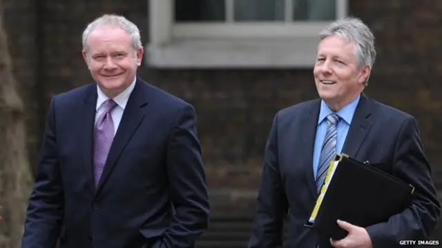 Peter Robinson and Martin McGuinness