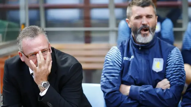 Paul Lambert and Roy Keane