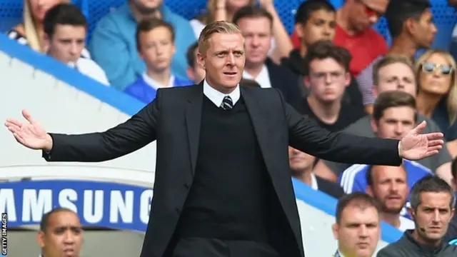 Swansea manager Garry Monk