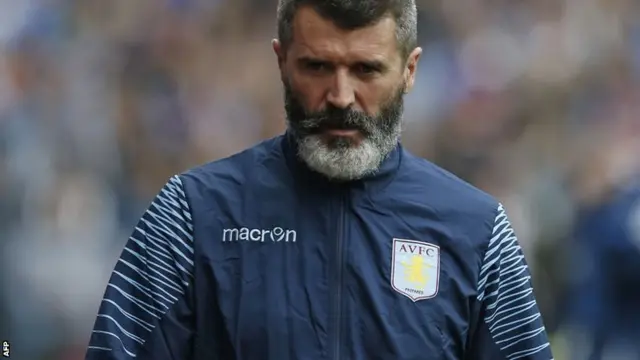 Aston Villa's Roy Keane