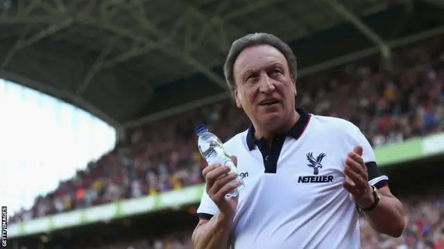 Crystal Palace manager Neil Warnock