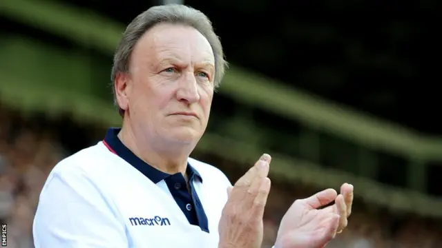 Crystal Palace boss Neil Warnock