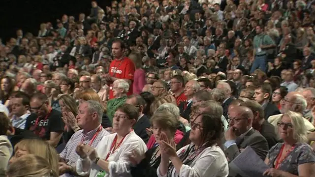 Labour delegates