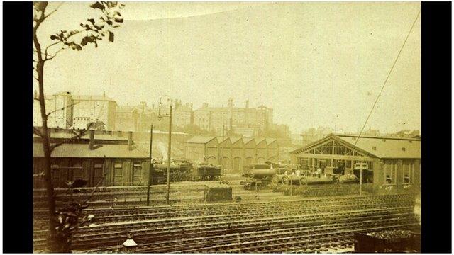 Great Western Railway in London. Picture courtesy of the Great Western Trust