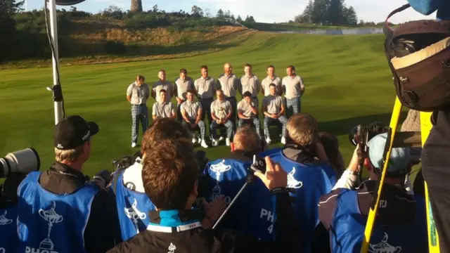 Team Europe photocall