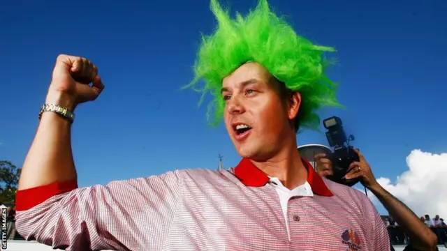 Henrik Stenson at Ryder Cup 2006