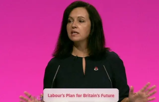 Shadow energy secretary Caroline Flint