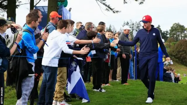 Jimmy Walker at Gleneagles