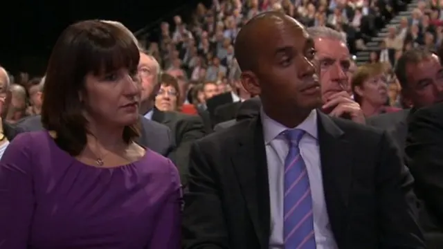 Rachel Reeves, Chuka Umunna and Vernon Coaker