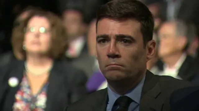 Shadow health secretary Andy Burnham