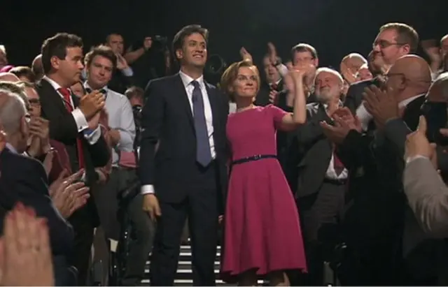 Ed Miliband and wife Justine